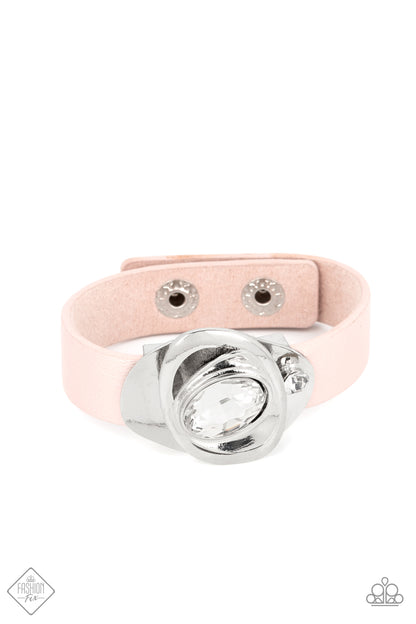 Paparazzi Pasadena Prairies Pink Single Wrap Snap Bracelet – Fashion Fix Glimpses of Malibu August 2022