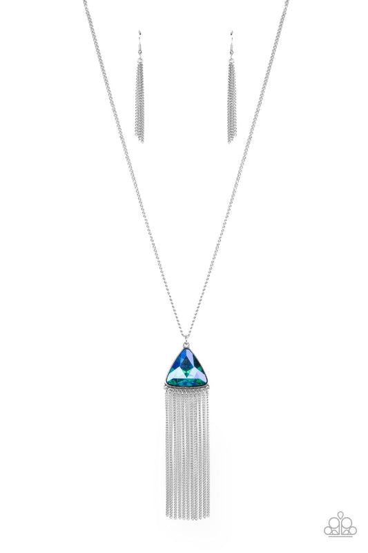 Paparazzi Proudly Prismatic Multi Long Necklace - P2RE-GRXX-242XX