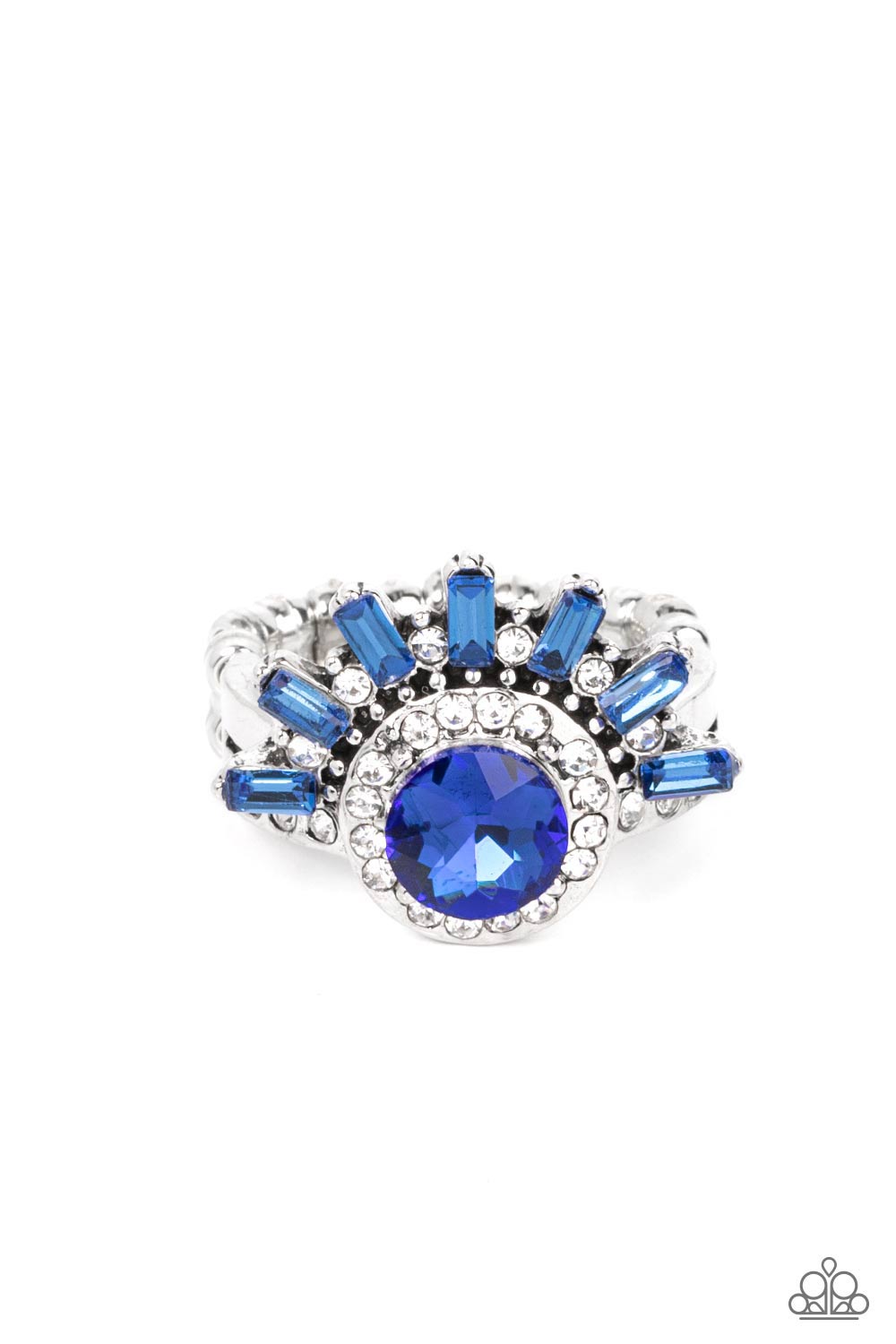 Paparazzi Ravishing Radiance Blue Ring - P4ED-BLXX-031XX