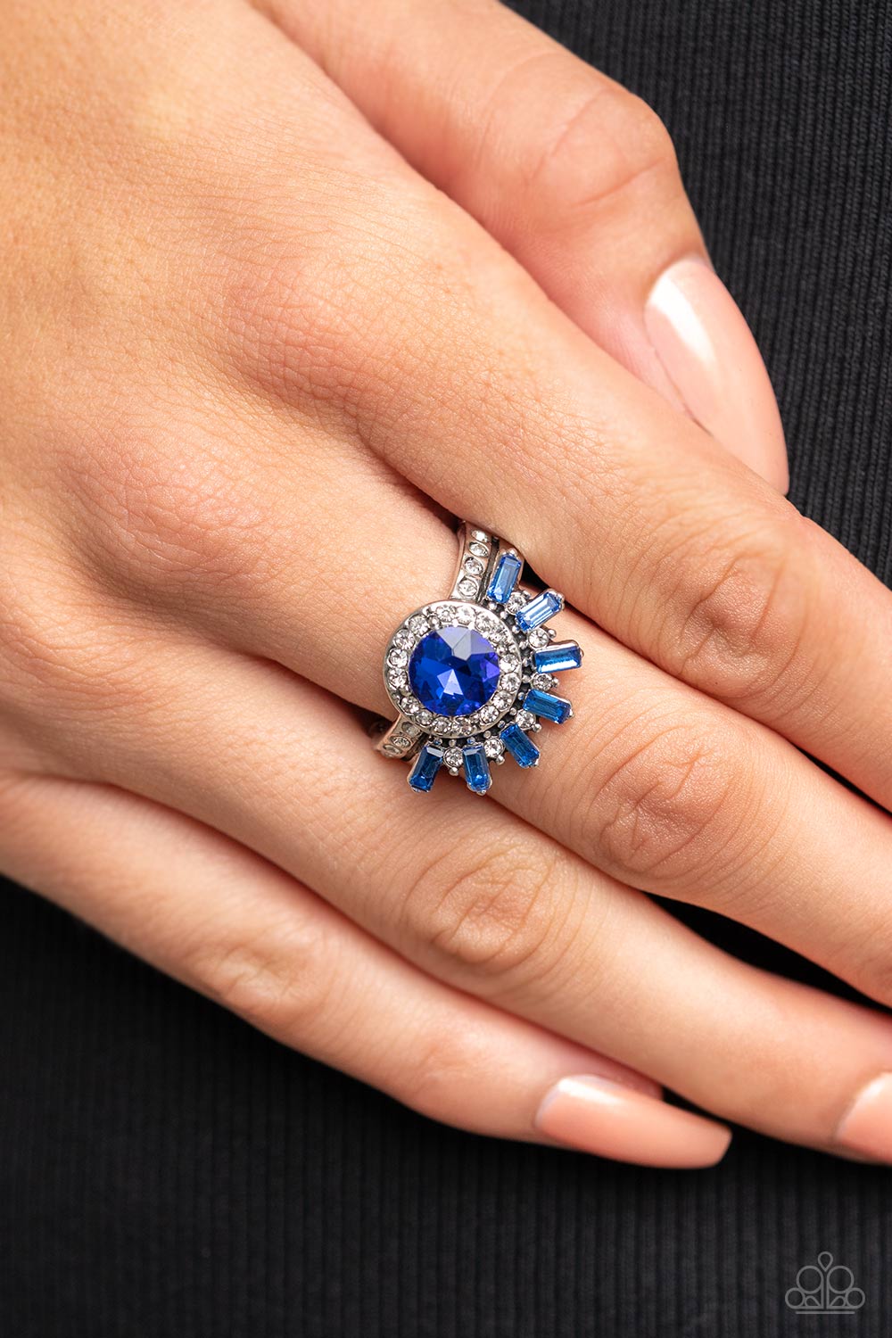 Paparazzi Ravishing Radiance Blue Ring - P4ED-BLXX-031XX