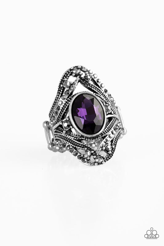 Paparazzi Red Carpet Rebel Purple Ring