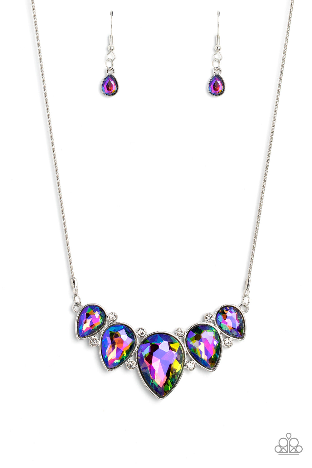 Paparazzi Regally Refined Multi Short Necklace - Life Of The Party Exclusive November 2022 - P2RE-MTXX-169XX