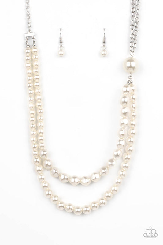 Paparazzi Remarkable Radiance White Short Necklace - P2ST-WTXX-090XX