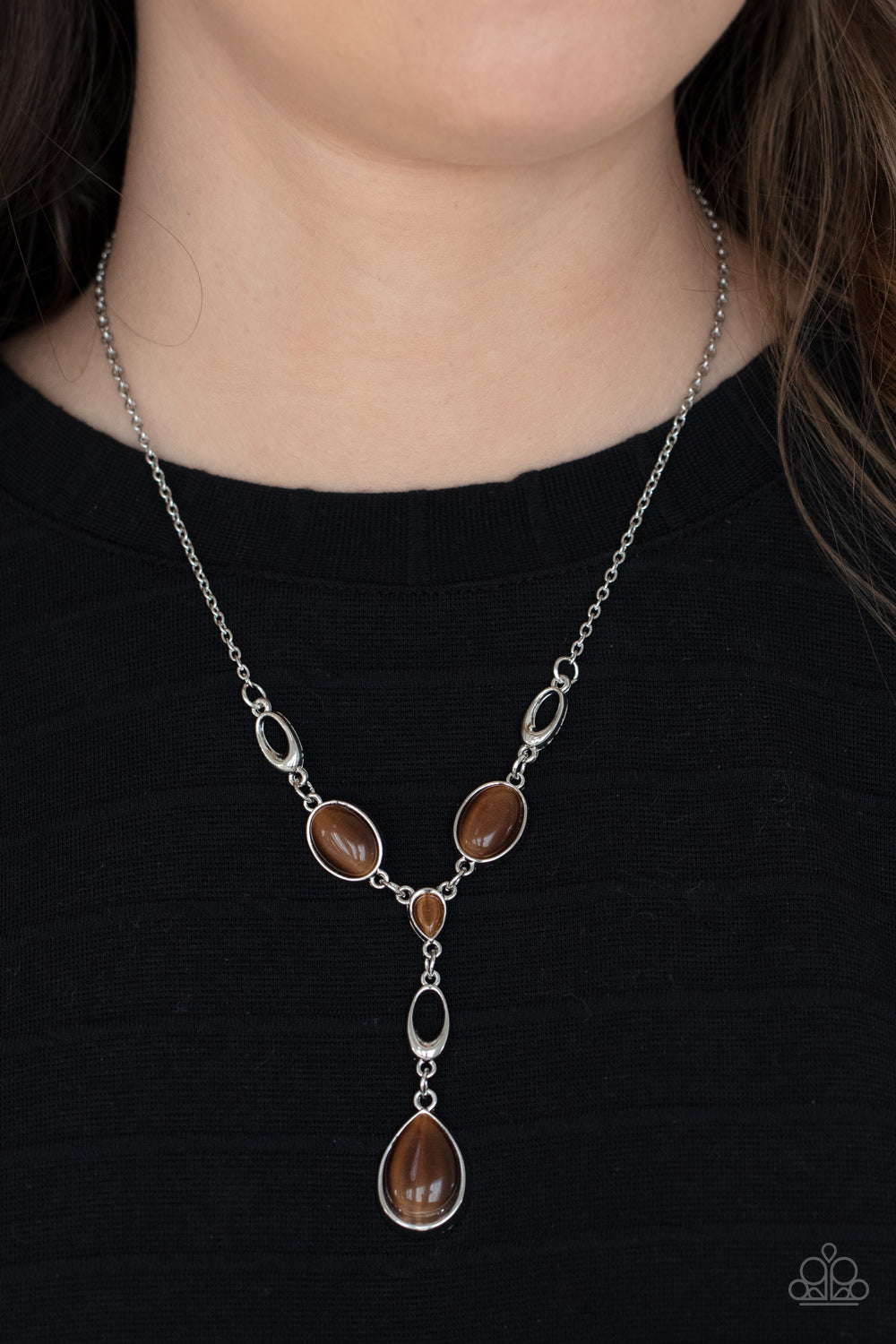 Paparazzi Ritzy Refinement Brown Short Necklace - P2RE-BNXX-263XX