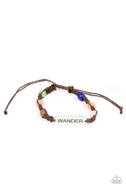 Paparazzi Roaming For Days Multi Sliding Knot Bracelet - P9WD-URMT-210XX