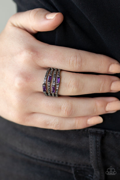 Paparazzi Royal Reflections Purple Ring
