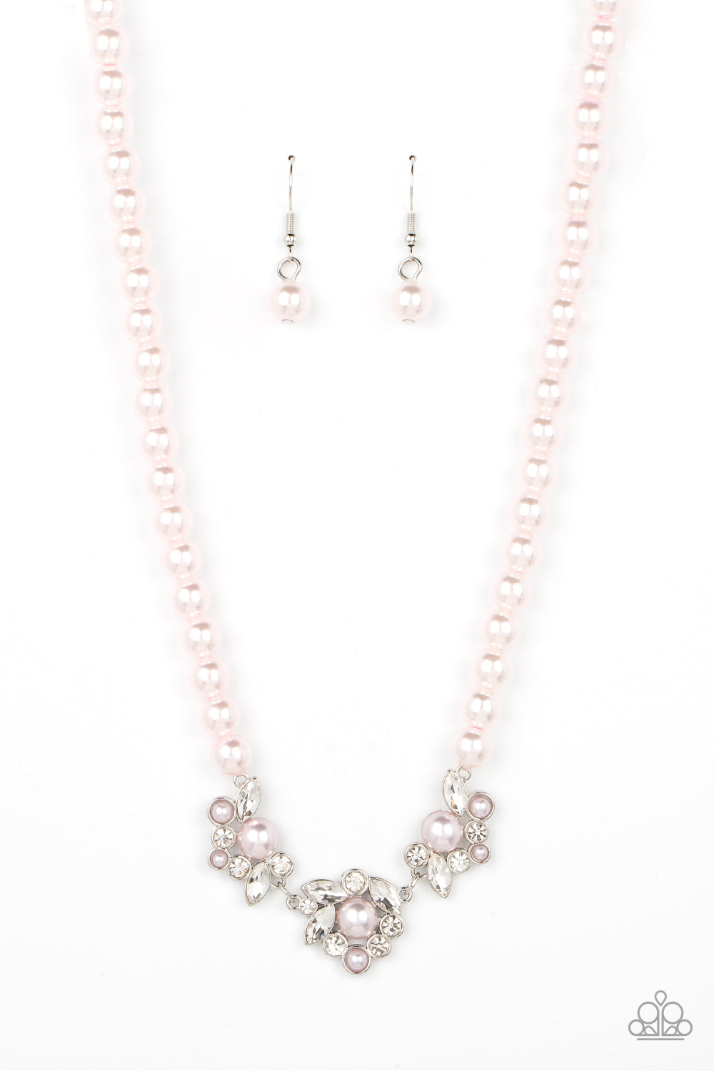 Paparazzi Royal Renditions Pink Short Necklace - P2RE-PKXX-363XX