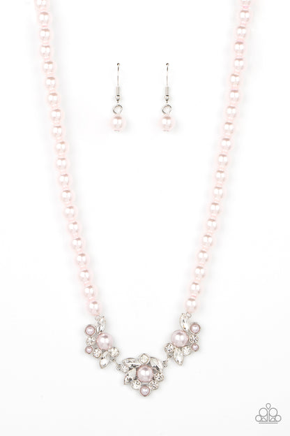 Paparazzi Royal Renditions Pink Short Necklace - P2RE-PKXX-363XX