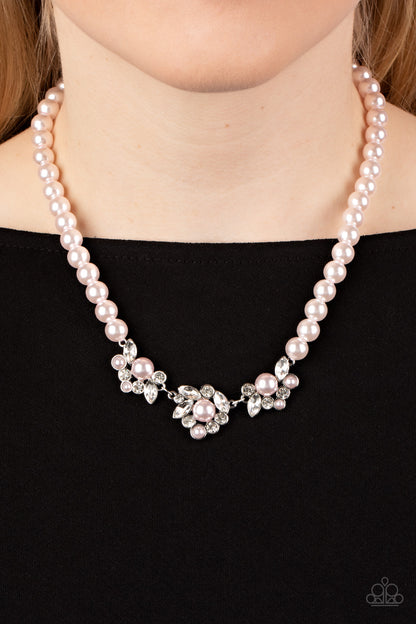 Paparazzi Royal Renditions Pink Short Necklace - P2RE-PKXX-363XX