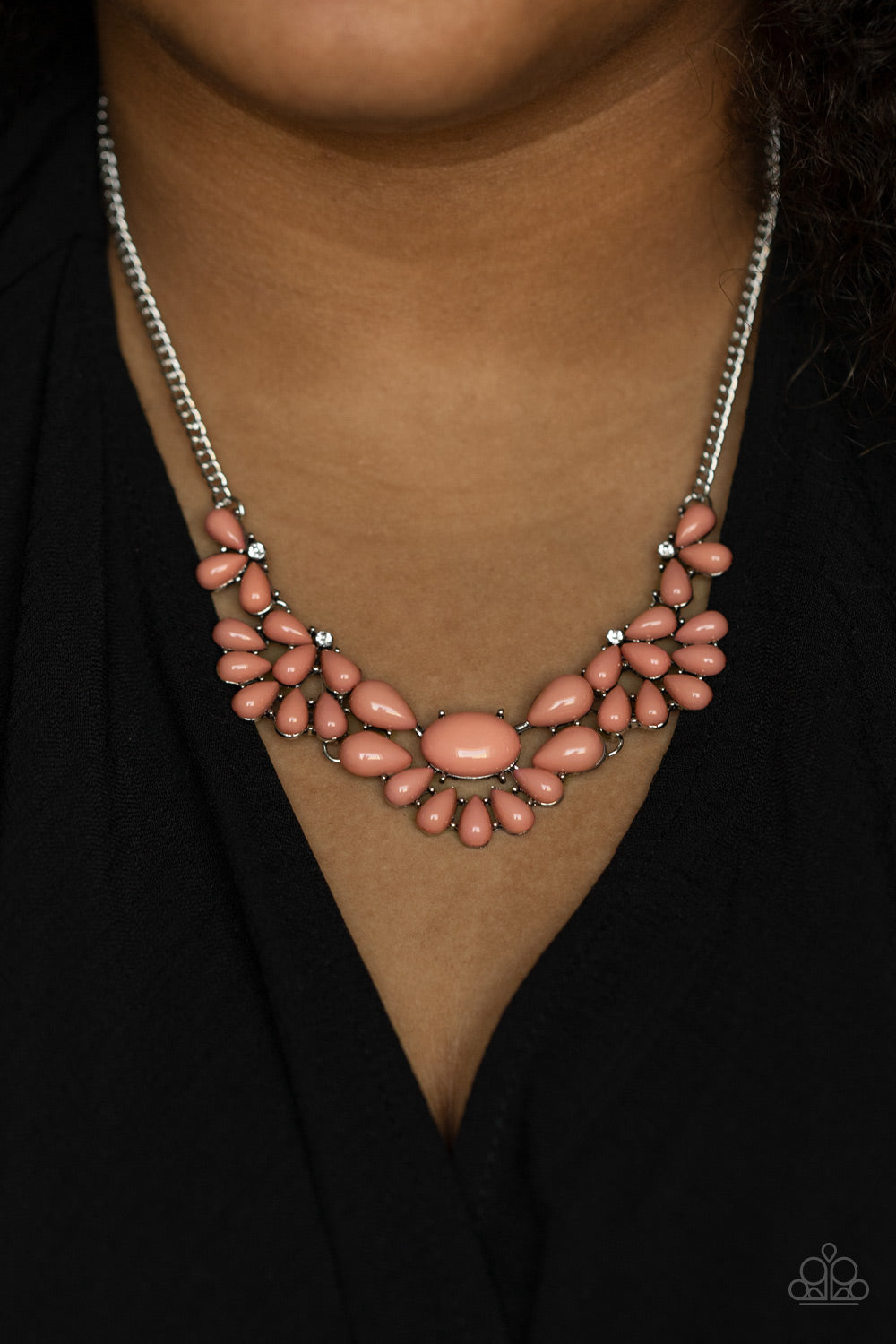 Paparazzi Secret GARDENISTA Pink Short Necklace - Convention Release 2021 - P2ST-PKXX-122XX