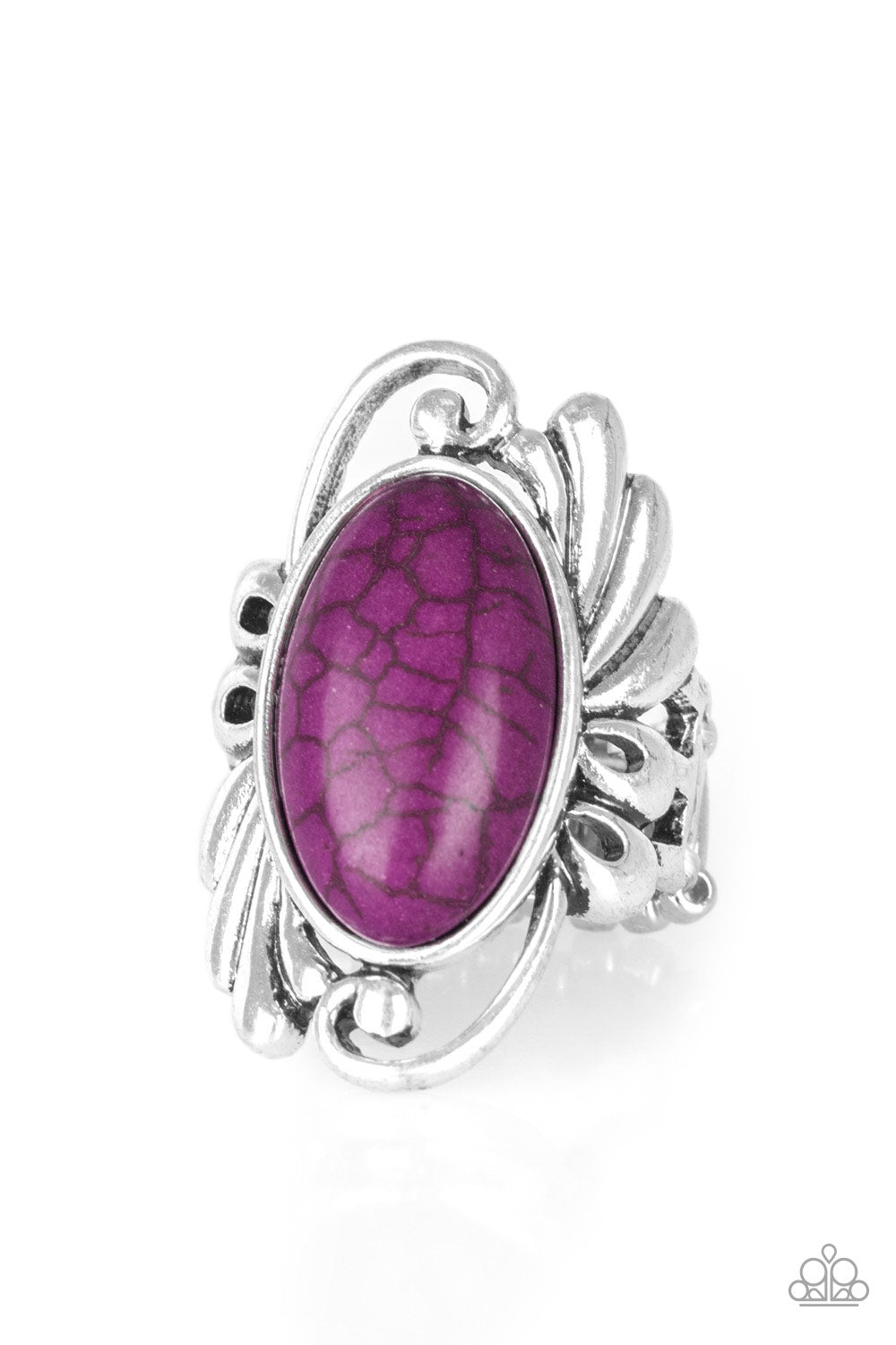 Paparazzi Sedona Sunset Purple Stone Ring - P4SE-PRXX-046XX