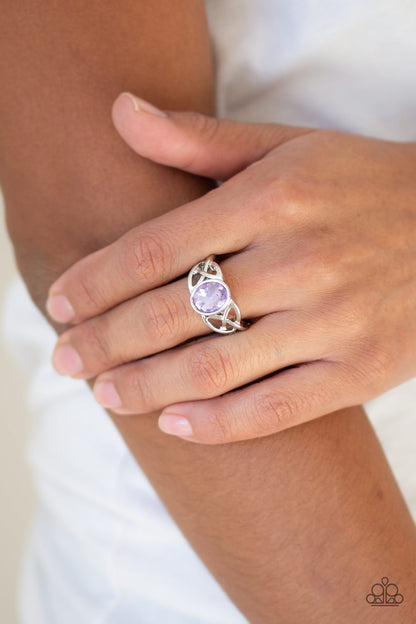 Paparazzi Shimmer Splash Purple Ring