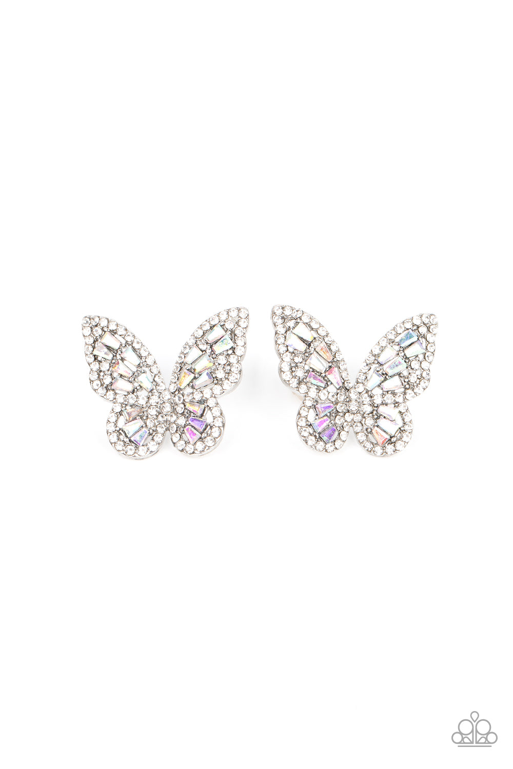 Paparazzi Smooth Like FLUTTER Multi Post Earrings - P5PO-MTXX-083XX