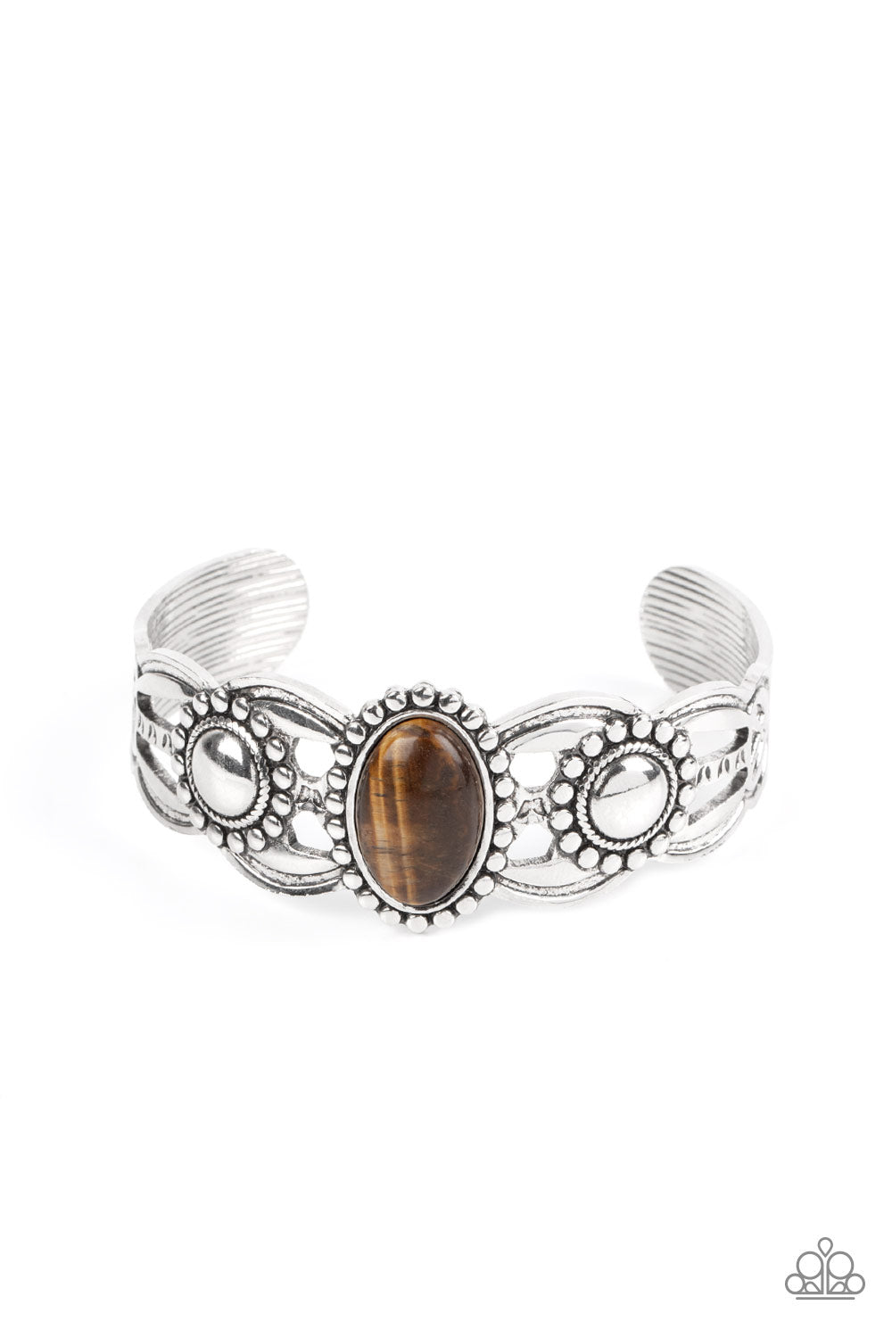 Paparazzi Solar Solstice Brown Cuff Bracelet - Convention Release 2021