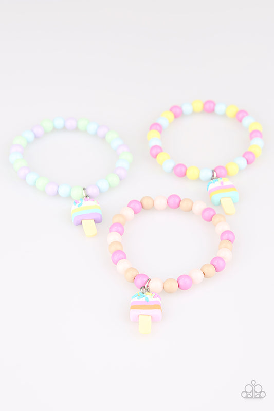 Paparazzi Starlet Shimmer Kids Popsicle Stretch Bracelet - P9SS-MTXX-117XX