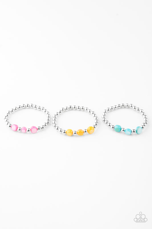 Paparazzi Starlet Shimmer Kids Stretch Bracelet - P9SS-MTXX-120XX