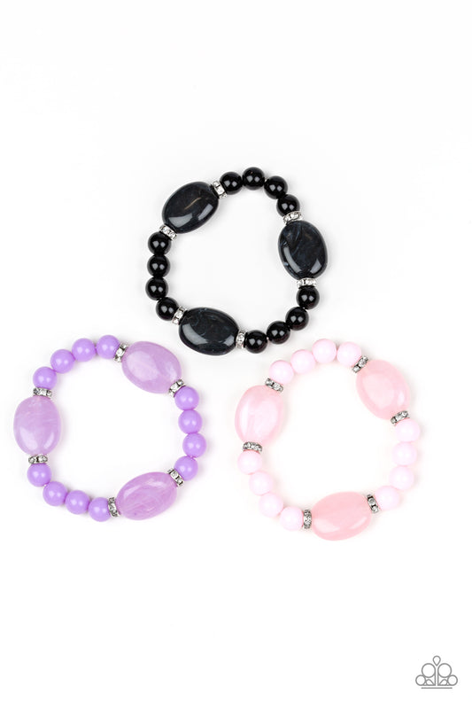 Paparazzi Starlet Shimmer Kids Stretch Bracelet - P9SS-MTXX-143XX