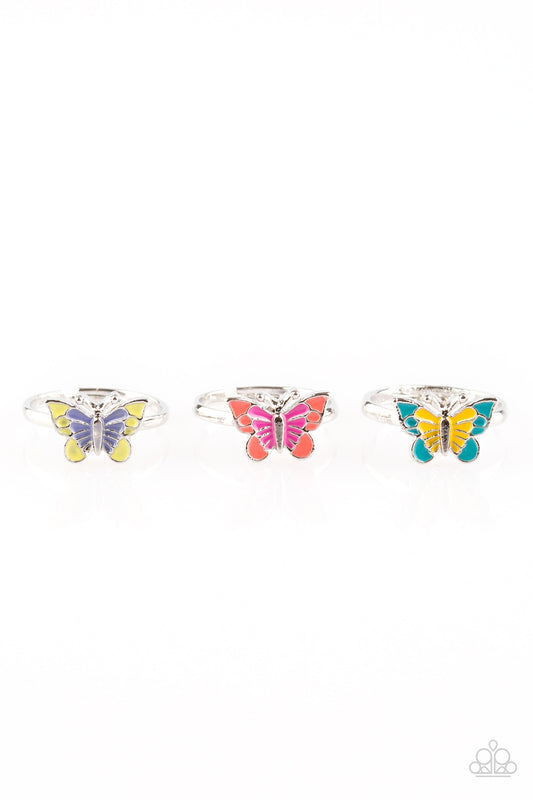 Paparazzi Starlet Shimmer Butterfly Rings - P4SS-MTXX-133XX