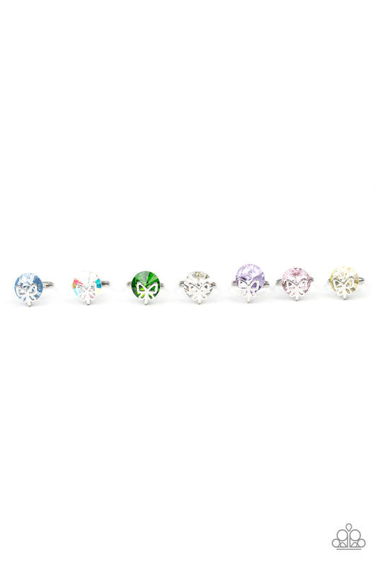 Paparazzi Starlet Shimmer Butterfly Rings - P4SS-MTXX-190XX
