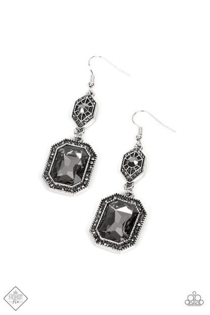 Paparazzi Starry-Eyed Sparkle Silver Fishhook Earrings – Fashion Fix Magnificent Musings August 2022