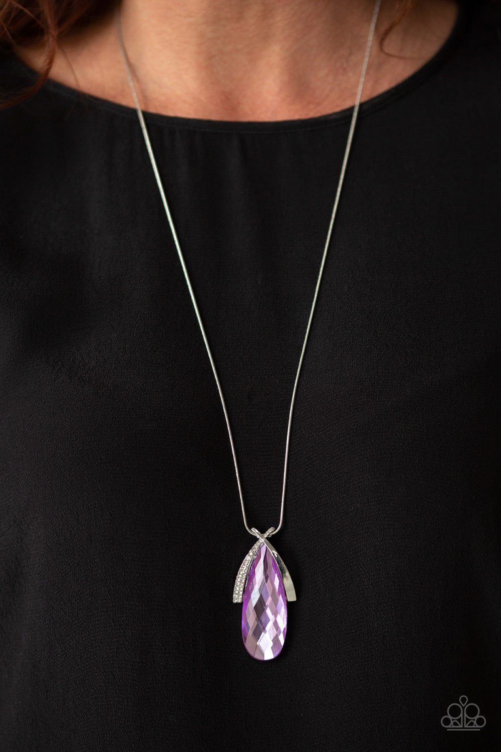 Paparazzi Stellar Sophistication Purple Long Necklace