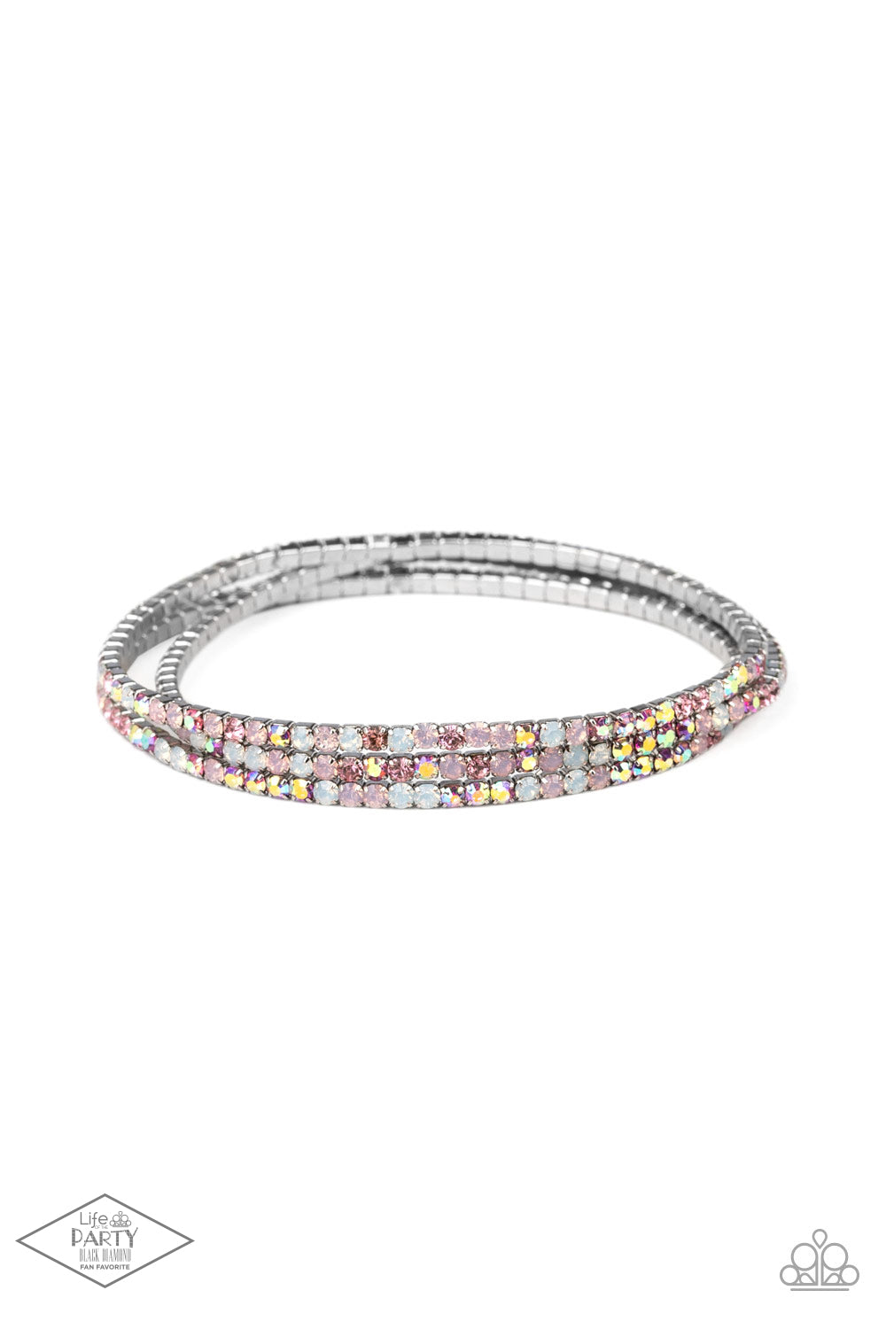 Paparazzi pink stretch bracelet Clearance