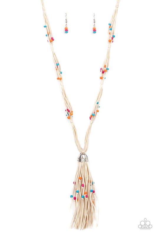 Paparazzi Summery Sensations Multi Long Necklace - P2SE-MTUR-039XX