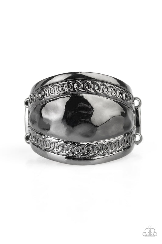 Paparazzi Sunset Groove Black Ring