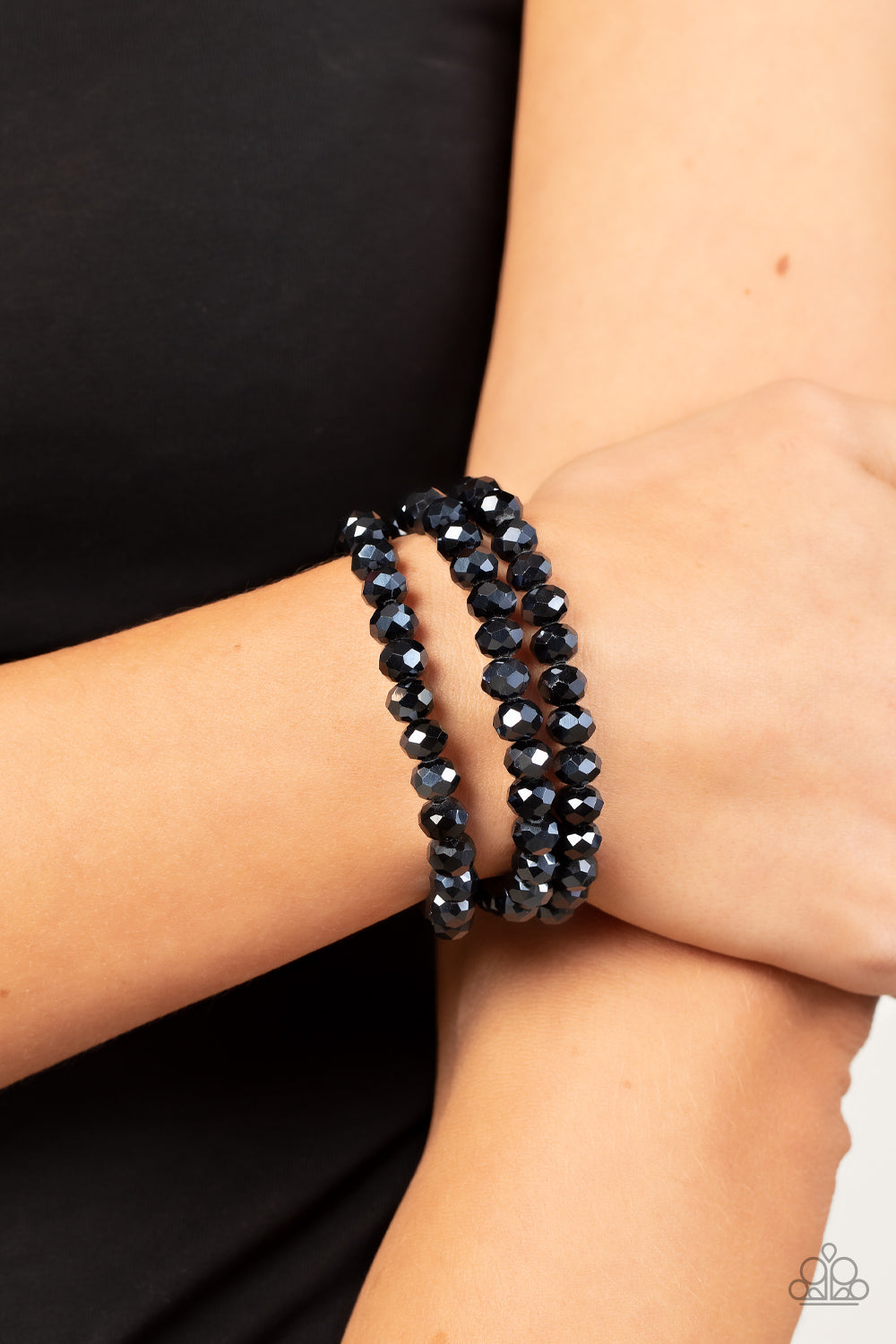 Paparazzi Supernova Sultry Blue Magnet Bracelet - P9ED-BLXX-034XX
