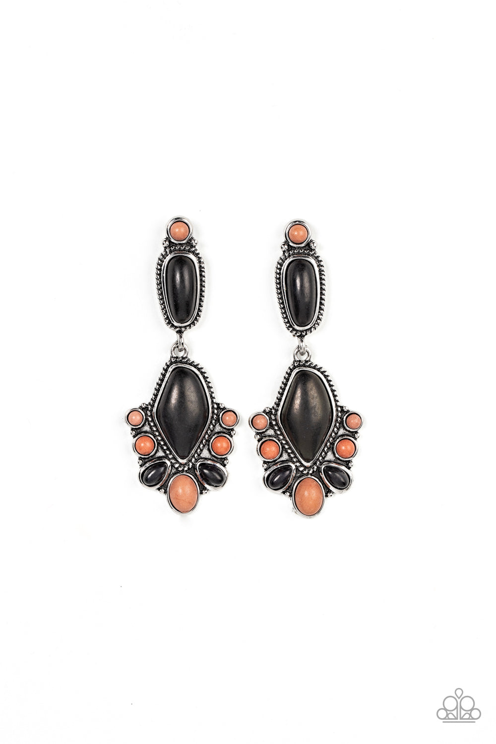 Paparazzi Terrestrial Talisman Multi Post Earrings - P5PO-MTBK-054XX