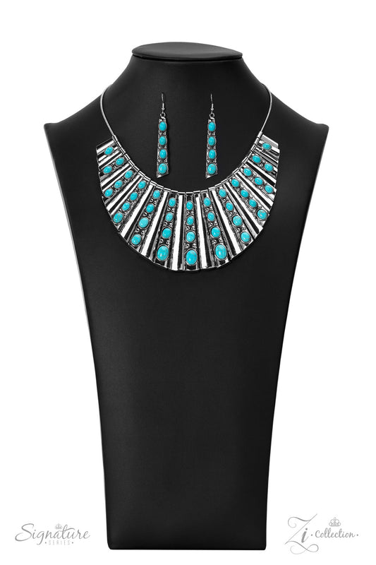 Paparazzi The Ebony Zi Collection Necklace 2022 - Z2208