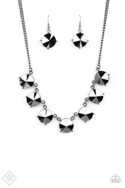 Paparazzi The SHOWCASE Must Go On Black Necklace - Fashion Fix Magnificent Musings September 2021