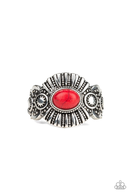 Paparazzi Thirst Quencher Red Stone Ring