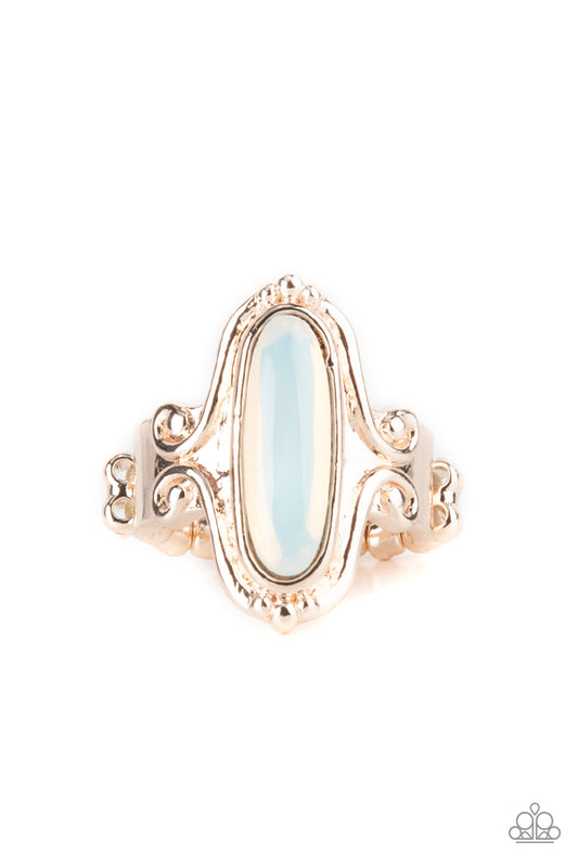 Paparazzi Timelessly Transcendent Rose Gold Ring - P4DA-GDRS-095XX
