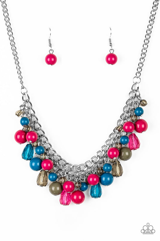 Paparazzi Tour de Trendsetter Multi Short Necklace