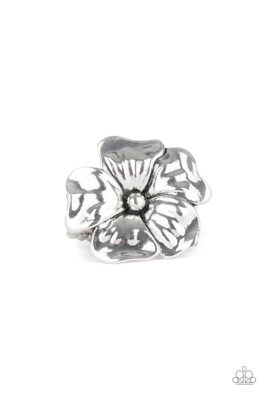 Paparazzi Tropical Gardens Silver Ring