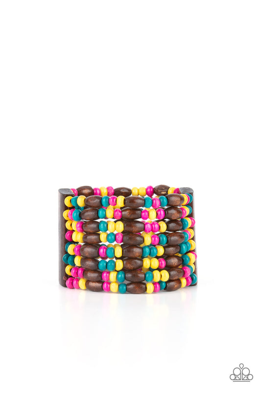 Paparazzi Tropical Nirvana Multi Stretch Bracelet - P9SE-MTXX-174XX