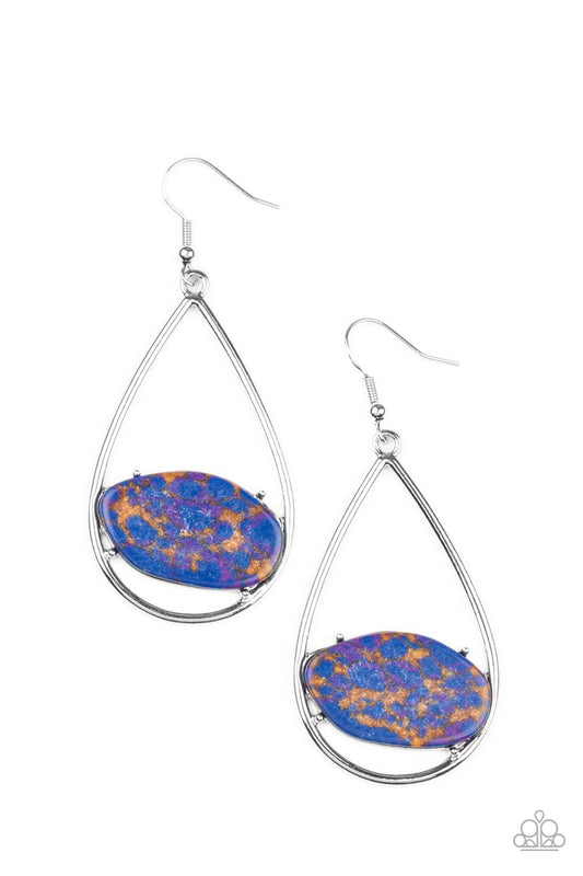 Paparazzi Tropical Terrazzo Multi Fishhook Earrings - P5SE-MTXX-131XX