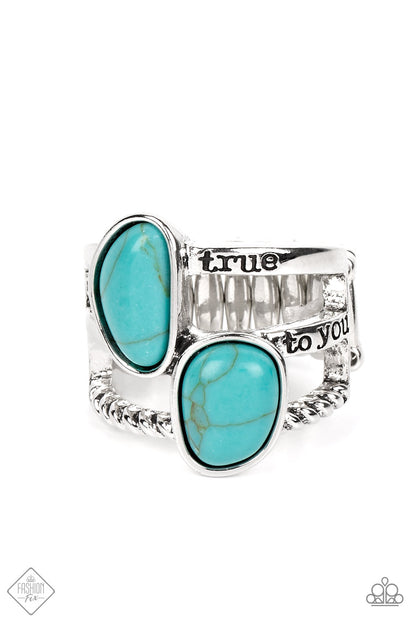 Paparazzi True to You Blue Ring – Fashion Fix Simply Santa Fe August 2022