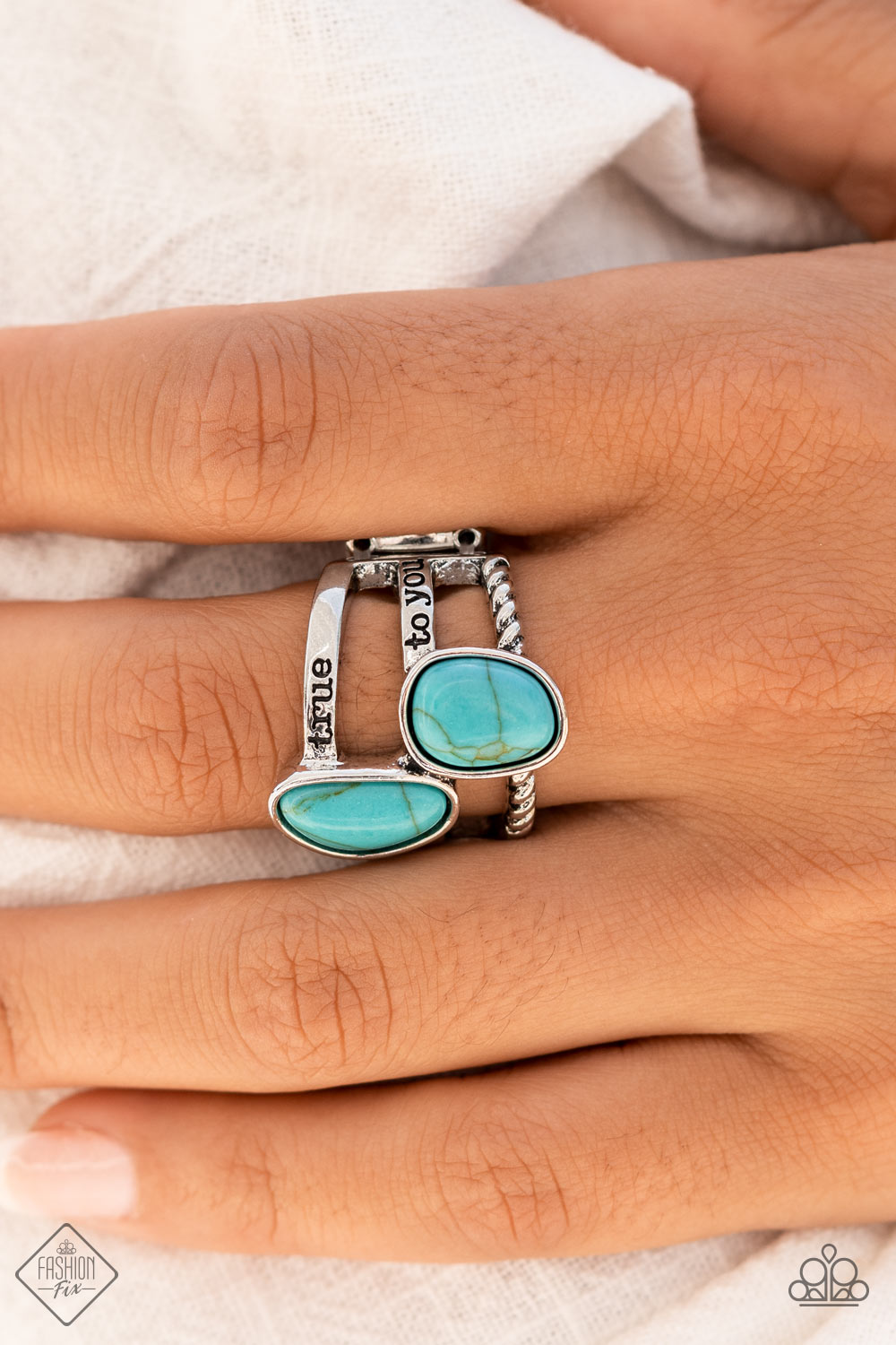 Paparazzi True to You Blue Ring – Fashion Fix Simply Santa Fe August 2022