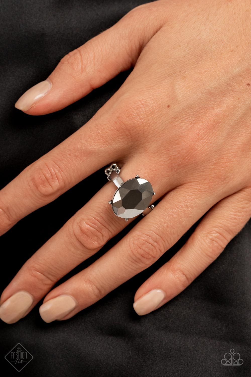 Paparazzi Updated Dazzle Silver Ring - Fashion Fix Magnificent Musings November 2021