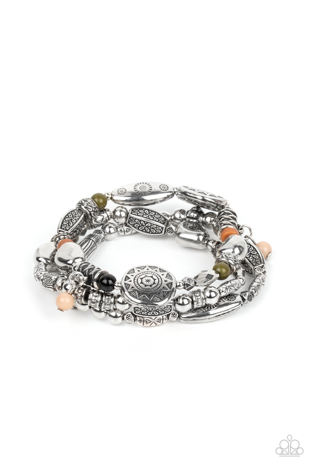 Paparazzi Western Quest Multi Stretch Bracelet - P9SE-MTXX-183XX