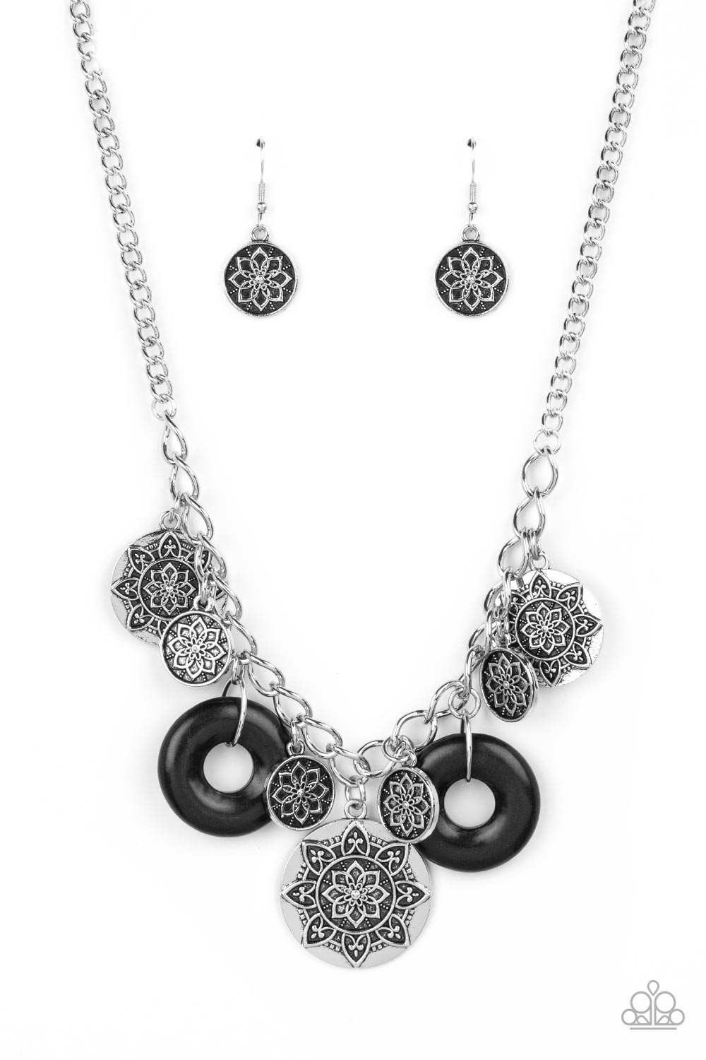 Paparazzi Western Zen Black Short Necklace - P2ST-BKXX-200XX
