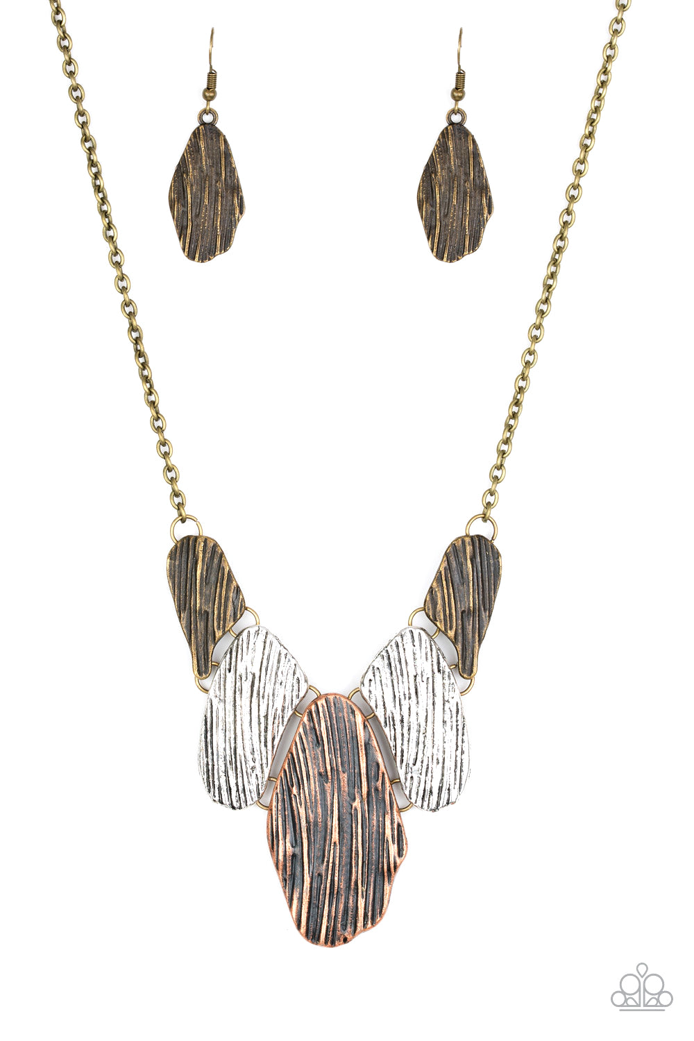 Paparazzi A New Discovery Multi Short Necklace - P2ED-MTXX-043XX