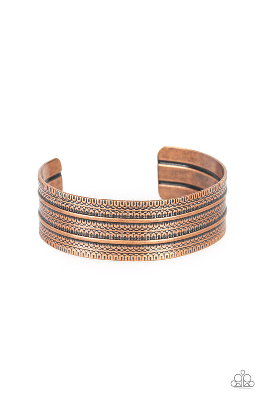 Paparazzi Absolute Amazon Copper Cuff Bracelet