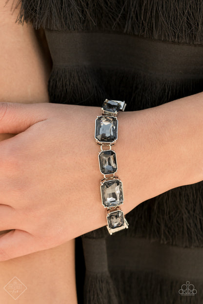 Paparazzi After Hours Silver Clasp Braclet - Fashion Fix Magnificent Musings January 2021