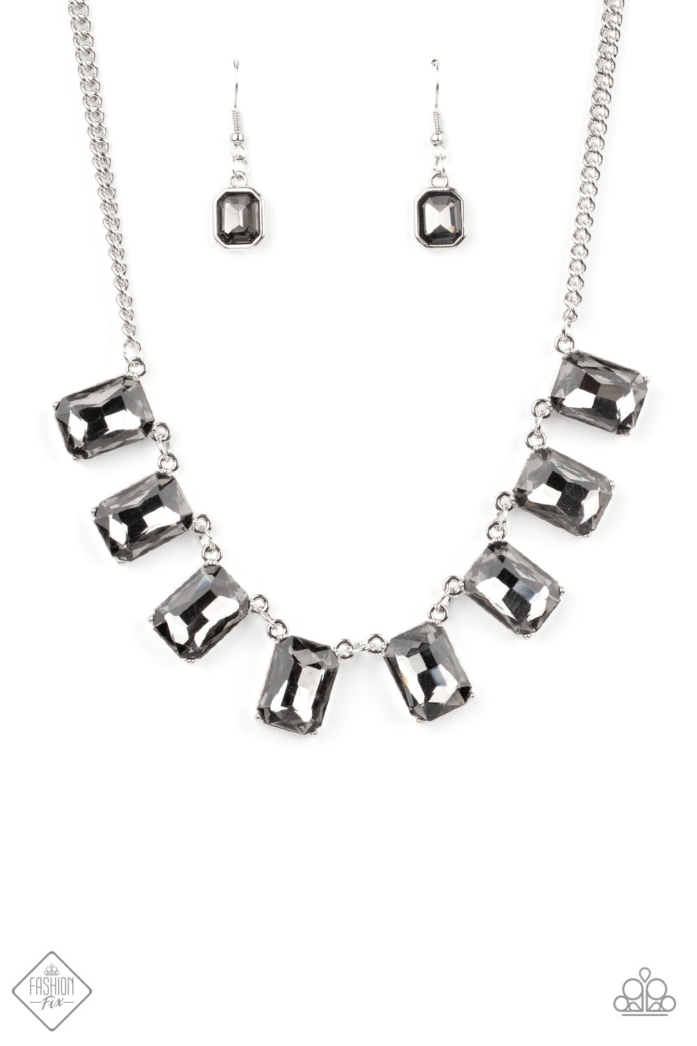 Paparazzi After Party Access Silver Short Necklace - Fashion Fix Magnificent Musings January 2021