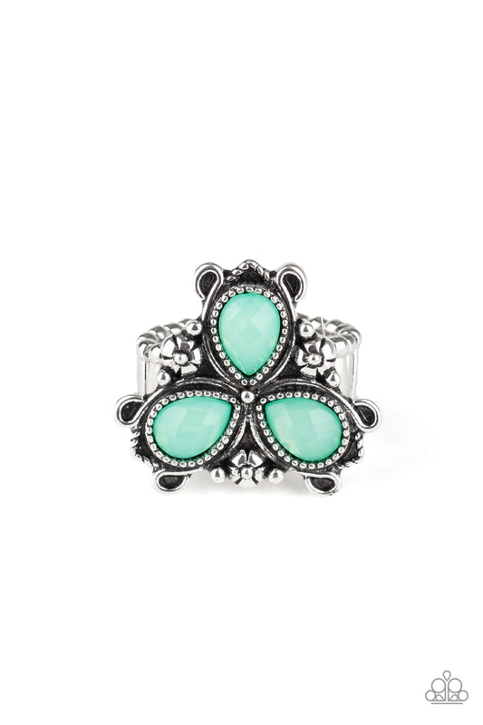 Paparazzi Ambrosial Garden Green Ring