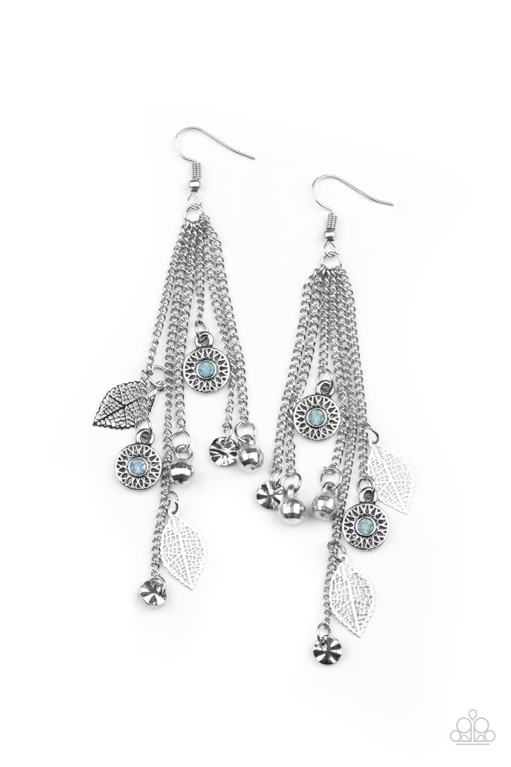 Paparazzi A Natural Charmer Blue Fishhook Earrings