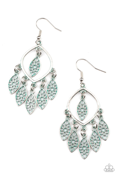 Paparazzi Artisan Garden Silver Fishhook Earrings